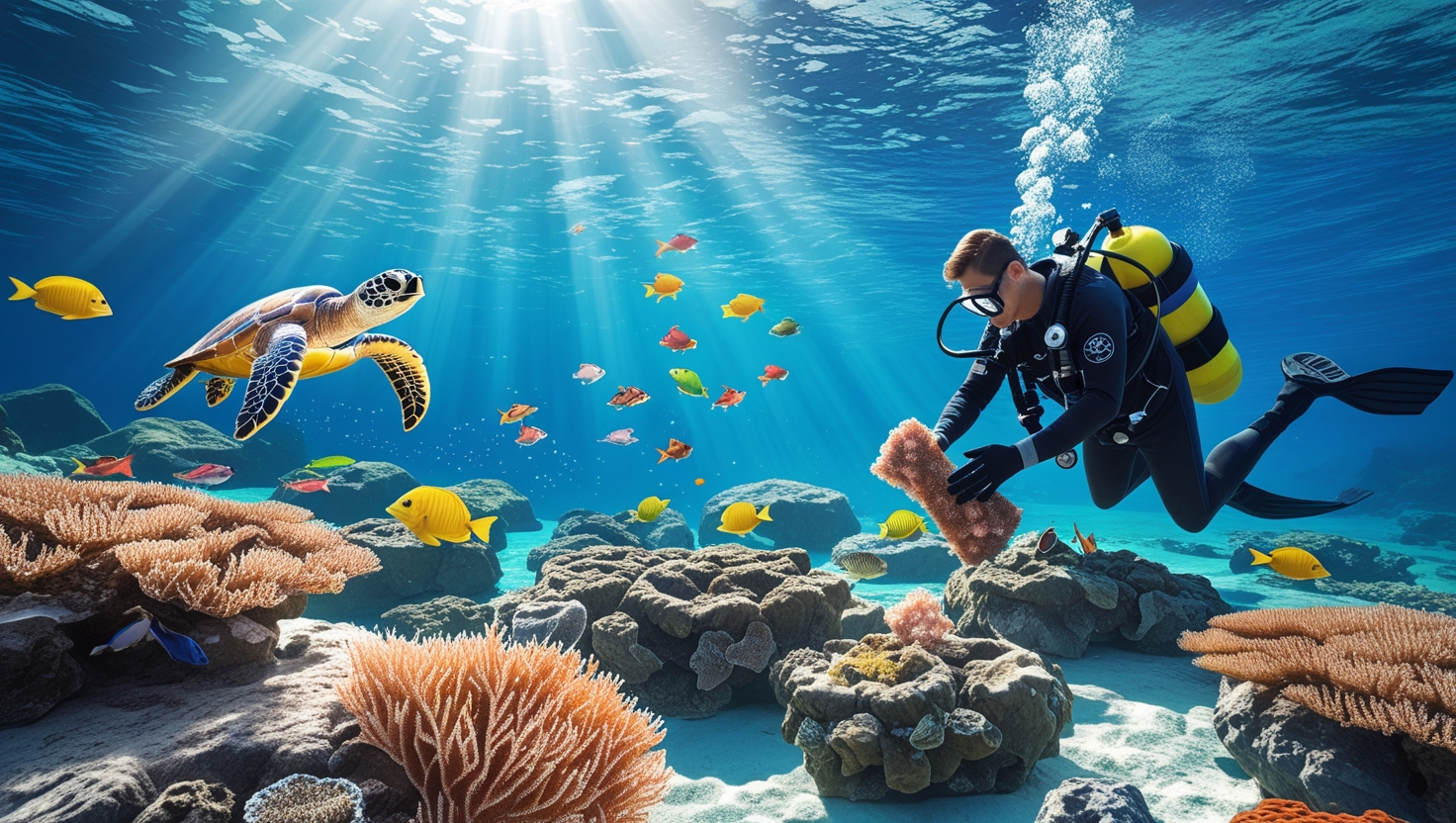 Ocean conservation mission